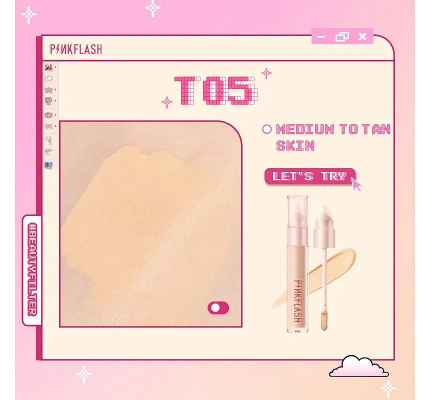 Lasting Matte Concealer with Sponge