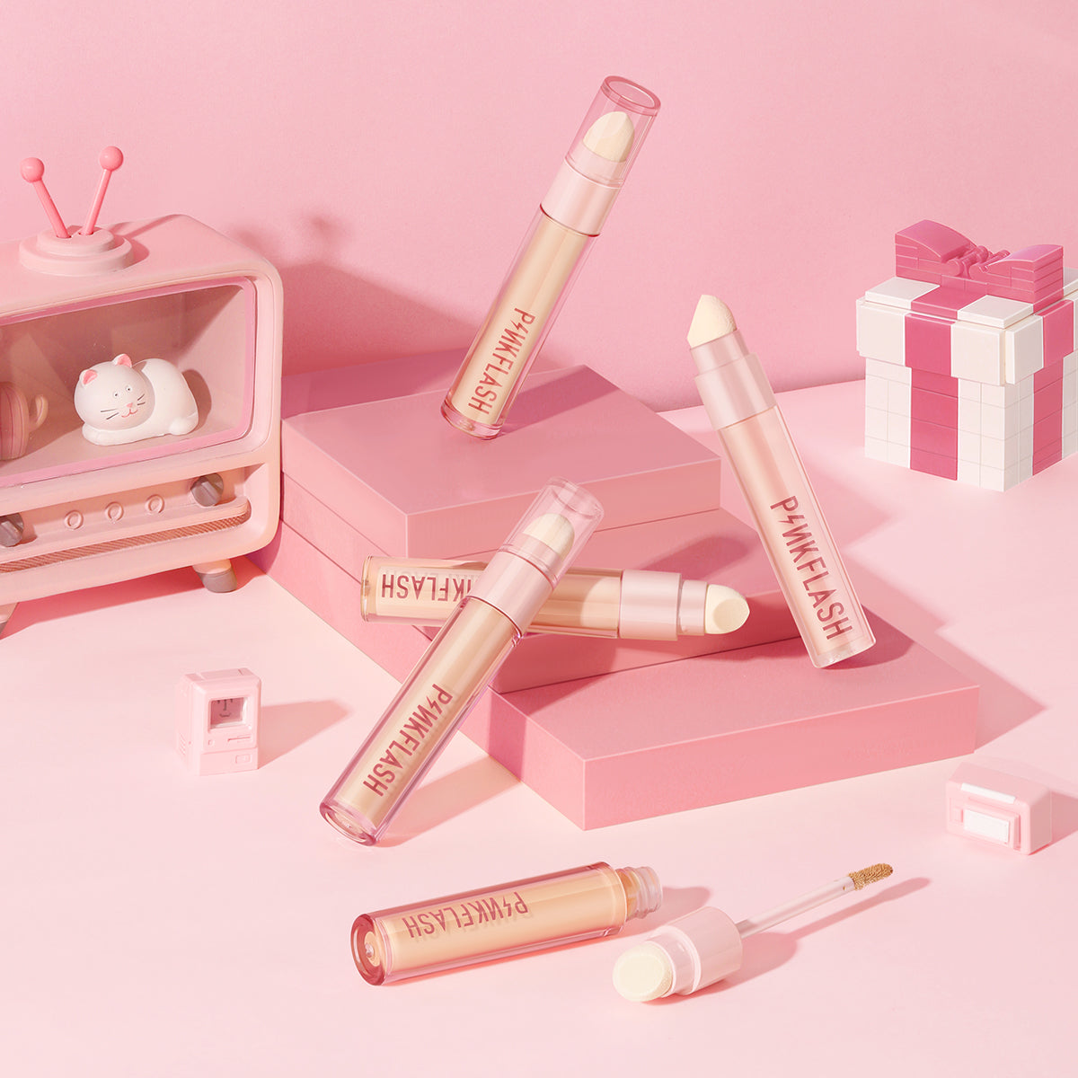 Lasting Matte Concealer with Sponge