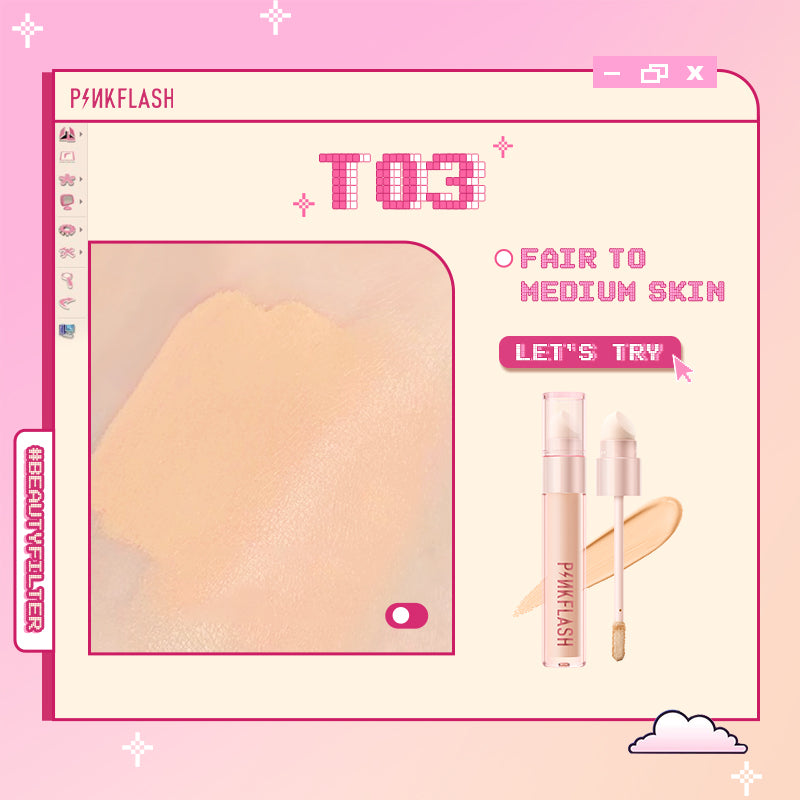 Lasting Matte Concealer with Sponge