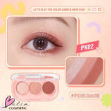 PINFLASH 3 Pan Eyeshadow Palette
