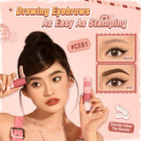 PINKFLASH Waterproof Eyebrow Powder Cushion Stamp