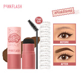 PINKFLASH Waterproof Eyebrow Powder Cushion Stamp