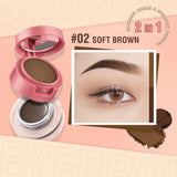 PINKFLASH 2 in 1 Eyebrow Gel & Powder