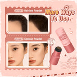 PINKFLASH Waterproof Eyebrow Powder Cushion Stamp