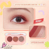 PINFLASH 3 Pan Eyeshadow Palette