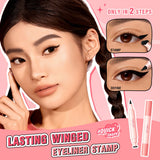 PINKFLASH Instant Shape Lasting Wingled Eyeliner Stamp 2-in-1