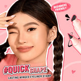 PINKFLASH Instant Shape Lasting Wingled Eyeliner Stamp 2-in-1