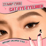 PINKFLASH Instant Shape Lasting Wingled Eyeliner Stamp 2-in-1