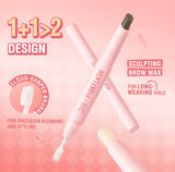 PINKFLASH 2-in-1 Waterproof Sculpting Brow Wax with Brush