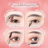 PINKFLASH Duo Eyebrow Brush 1 Piece