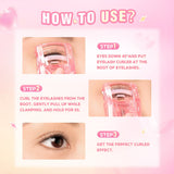 PINKFLASH Portable Eyelash Curler