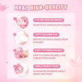 PINKFLASH Portable Eyelash Curler