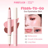 PINKFLASH Flash-To-Go Duo Eyeshadow Stick (Matte & Shimmer )