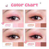 PINKFLASH Flash-To-Go Duo Eyeshadow Stick (Matte & Shimmer )