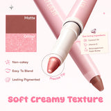 PINKFLASH Flash-To-Go Duo Eyeshadow Stick (Matte & Shimmer )