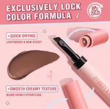 PINKFLASH Brow Pomade Inked Brow Smudge Proof