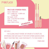 PINKFLASH Multi-Use 3in1 Eyebrow Pencil with Brush and Razor
