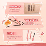 PINKFLASH Multi-Use 3in1 Eyebrow Pencil with Brush and Razor