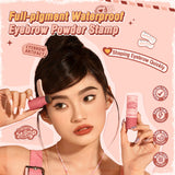 PINKFLASH Waterproof Eyebrow Powder Cushion Stamp