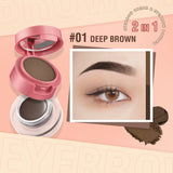 2 in 1 Eyebrow Gel & Powder